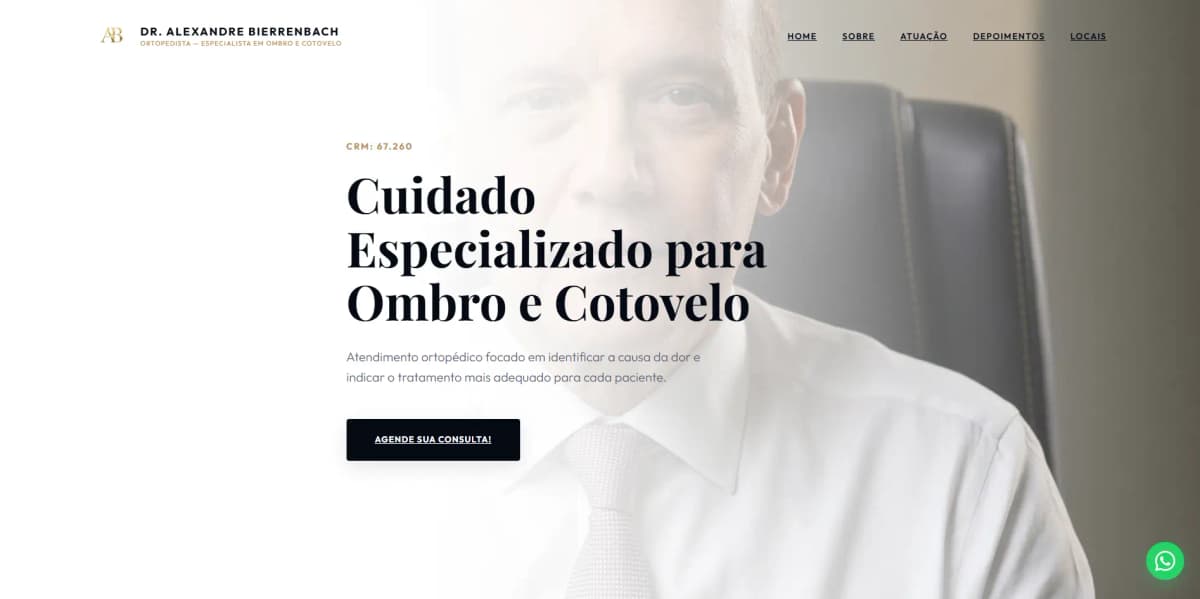 Case de sucesso - Dr. Alexandre Bierrenbach